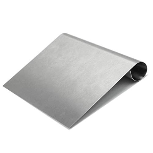 Stainless Steel Pizza Dough Scraper Cutter Baking Pastry Spatulas Fondant Cake Decoration Tools Kitchen Accessories May3LQT Ltd - Thumbnail 3