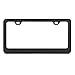 GG Grand General 60438 Black Semi-Gloss Powder Coated License Plate Frame with 2 Holes