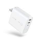 Anker PowerCore Fusion, Portable Charger 5000mAh with Dual USB Wall Charger, Foldable Plug and PowerIQ, Battery Pack for iPhone, iPad, Android, Samsung Galaxy and More