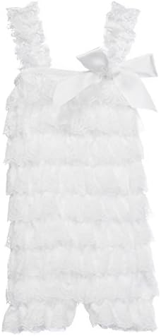 Baby Girls' Lace Ruffle Romper