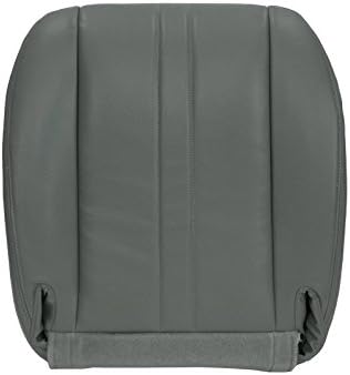03-14 Chevy Express Van Vinyl Seat Replacement Driver Bottom With Foam - Pewter