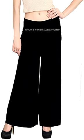 Women's Light Weight Trendy and Stylish Malai Lycra Palazzo - Free Size