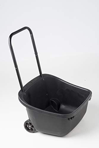 Riverstone Industries GEN-C42-OR-C Compost Tumbler with Cart, Black and Orange - Thumbnail 3