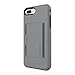 Incipio Stowaway iPhone 8 Plus & iPhone 7 Plus Case with Credit Card Slot Holder and Integrated Stand for iPhone 8 Plus & iPhone 7 Plus - Gray/Charcoal