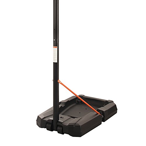 ZAAP Portable Basketball Hoop System - Full Adult Size - Adjustable Height - With Wheels