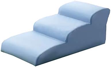 Blue Dog Stairs/Pet Ramp/Pet Ladder Soft Step, Cat/Dog Stairs, Sturdy, Lightweight/Portable, Machine Washable Cover (Color : Height 30cm)