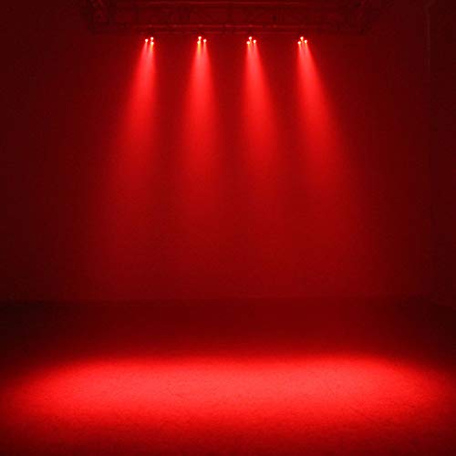 MUSYSIC MU-L31D Complete Professional 4-Par 4-in-1 Stage LED Lights DJ Band DMX System & Stand - Thumbnail 7