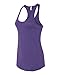 Next Level Apparel Women's Lightweight Racerback Tank, Purple Rush, X-Small