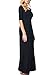 82 Days Women'S Rayon Span Jersey Maxi Long Dress Elastic Waistband - Solid & Prints