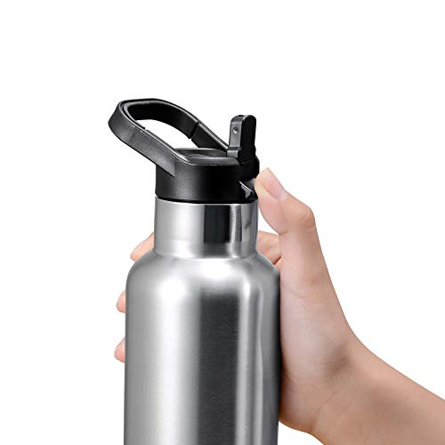 image for Vmini Straw Lid, Compatible with Hydro Flask Standard Mouth Water Bott