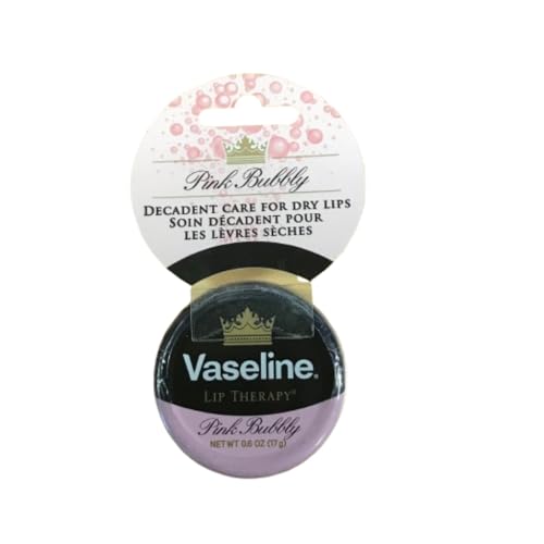 Vaseline Limited Edition Pink Bubbly Lip Therapy, 17g / 0.6 oz