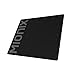 Mionix Alioth Medium Gaming Mousepad Stiched (14.6x12.6x0.12 Inch), Speed Surface