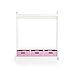 Guidecraft Dress Up Storage - White: Dramatic Play Costume Rack with Mirror and Tray for Toddlers - Kids Armoire, Dresser with Fabric Storage Bins