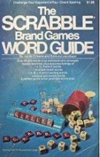 Scrabble Word Guide Orleans J S 9780448015743 Amazon Com Books