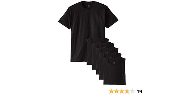 6 Pack Crew Neck Tee 