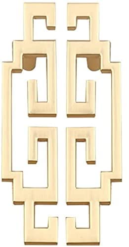 Mgoodoo Vintage Retro Style Handle Kitchen Cabinet Door Handles Drawer Knobs Furniture Hardware (10Pcs, 64mm Gold)