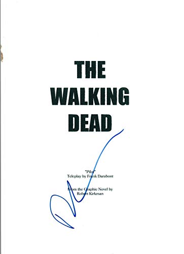 2 Norman+Reedus+Autographed+WALKING+Episode