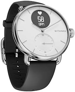 Withings ScanWatch – Hybrid Smart Watch with ECG, Heart Rate