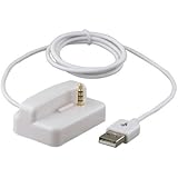 TOOGOO(R) Usb For Ipod Shuffle 2Nd Gen Charger Dock Cable White