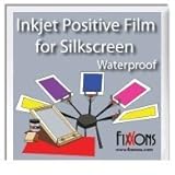 Waterproof Inkjet Positive Film For Silk Screen 13" x 19" (100 Sheets)