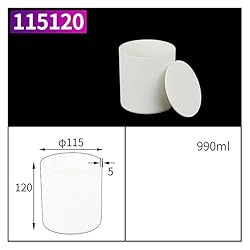 Laboratory Crucible Cylindrical Corundum Crucible
