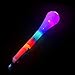 LED Light Up Pretend Toy Microphone - for Party Favors - 12 Pack