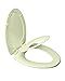 MAYFAIR 1883SLOWB 346 Toilet Seat with Built-in Potty Training Seat will Reduce Clutter, Slow Close and Never Loosen, ELONGATED, Durable Enameled Wood/Long Lasting Plastic, Biscuit