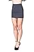 Dani's Choice Must-Buy Basic Bodycon Pencil Short Mini Skirt (L, Charcoal)
