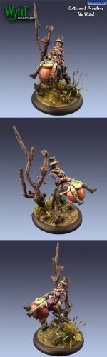 Cauldron Witch Twisted by Wyrd Miniatures