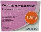 6 Months Supply Cetirizine Hayfever Allergy Tablets 30 x 6 view 2