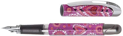 Online Sticky Notes Set, Queen of Hearts Fountain Pen