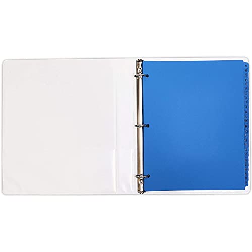 3 Ring Binder Dividers with Tabs, Alphabetical AZ (11 x 9 in, 26 Pack