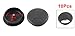uxcell 10pcs Office PC Computer Desk Grommet Cable Hole Cover 53mm Diameter Black