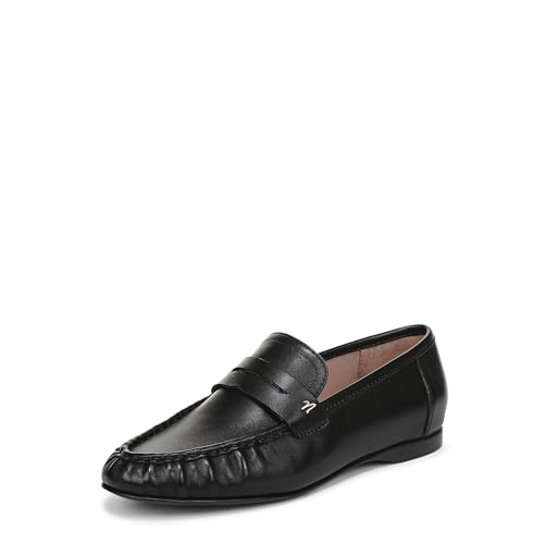 Naturalizer Women's Bloom Loafer Black Leather 6.5 M
