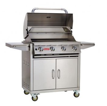 Bull Outdoor Products 30 Inch Angus Outlaw & Lonestar BBQ Grill Cart Bottom Only