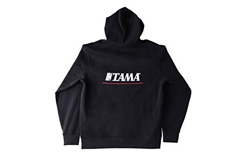 Tama TAMH001S Zip Up Hoodie - Black - Medium