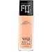 Maybelline New York Fit Me Dewy & Smooth Foundation, Pure Beige, 1 Fl Oz (Pack of 4)