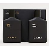 ZARA MAN GOLD + ZARA MAN SILVER EDT 100 ML (3.4 FL. OZ).