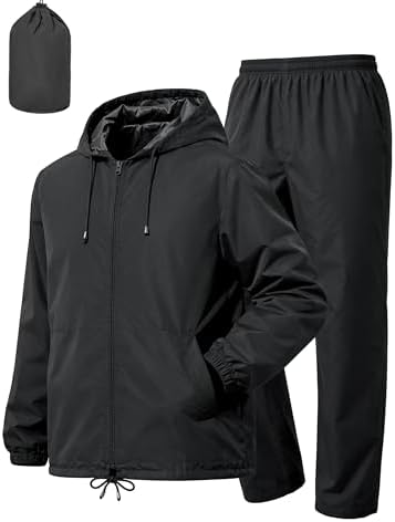 Amazon.com: LAMA Waterproof Rain Suit Jacket & Trouser Suit