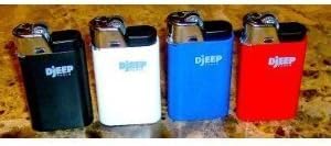 Djeep Lighters (Pack of 4) Assorted Plain Colores by Dejeep