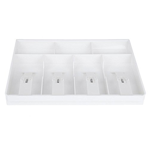 Zetiling Cash Drawer Register Insert Tray Replacement Cash Tray 4