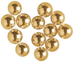 Bakers EZ Way 16-Ounce Dragees Gold Sugar Cake Cupcake Cookie Sprinkles, 5mm, Gold