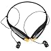 Maze Exclusive BSH4000-BLK Wireless Bluetooth Headset with Microphone For iPhone 6, Samsung, HTC, LG, Nokia, iPad, iPod, PC, PS3 - Black