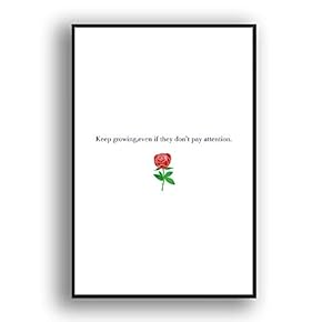 Framed Canvas Wall Art for Living Room, Bedroom Simple Words Canvas Prints for Modern Home Decoration Ready to Hang - 16"x24" inches