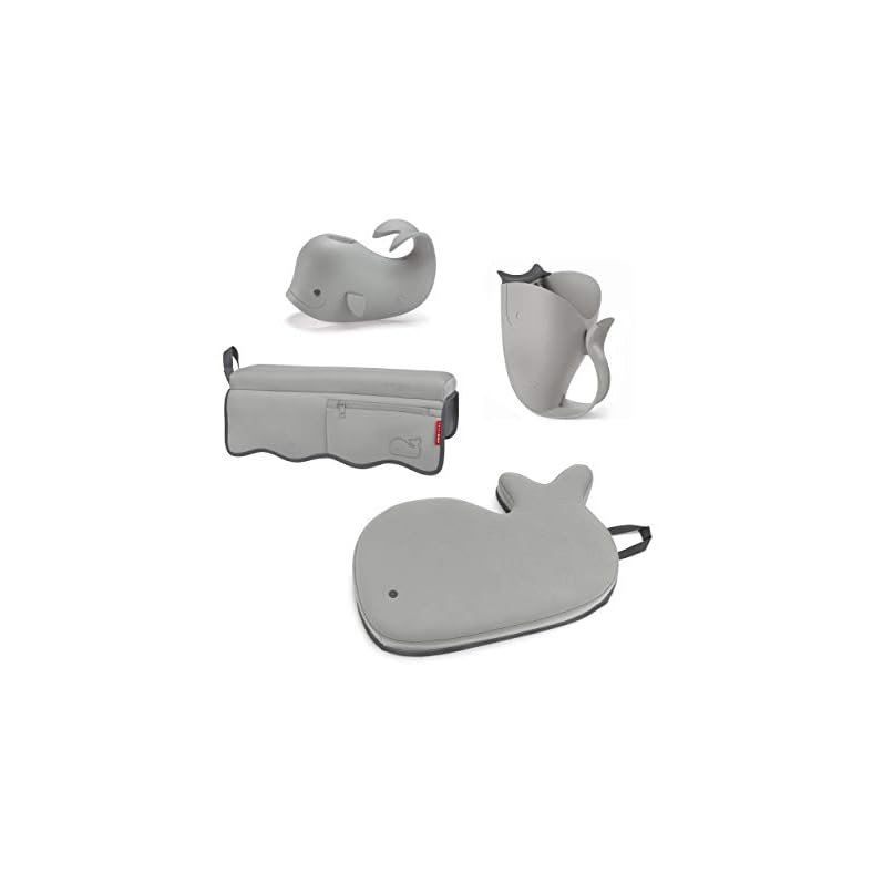 Skip Hop Moby Baby Bath Essential Set, Grey