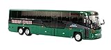 Iconic Replicas MCI D45 CRT LE Coach AC Transit Bus Transbay Express (San Francisco) Green 1/87 Diecast Model
