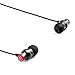 BRAINWAVZ Delta Earbuds Noise Isolating Earphones w/Microphone in Ear Bass All Metal Buds (Black)