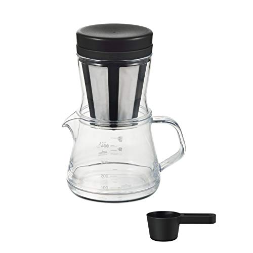 曙産業 コーヒーサーバーストロン 2WAYドリッパーセット ブラック 400 TW-3757