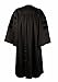 GraduationMall Unisex Classic Doctoral graduation gown Black Small 45(5'0