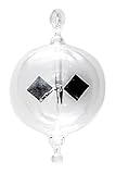 Glassic Gifts Hanging Crooks Light Mill Glass Ornament